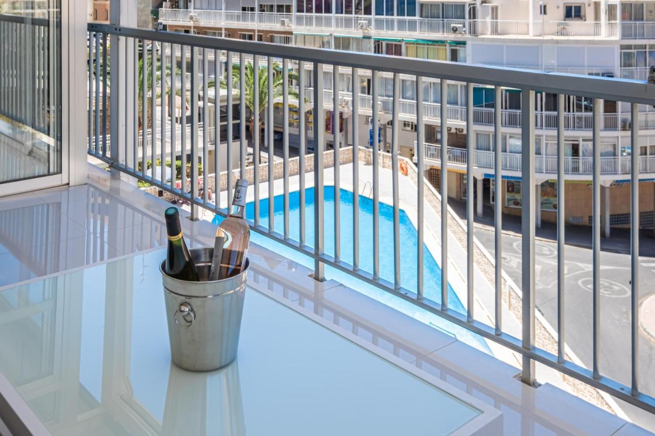 La Perla Benidorm Apartment Seaview & Pool Levante Beach Екстер'єр фото