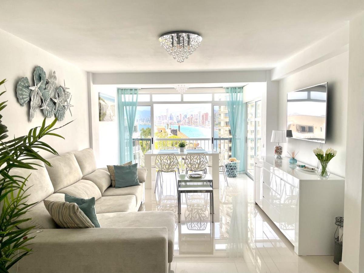La Perla Benidorm Apartment Seaview & Pool Levante Beach Екстер'єр фото