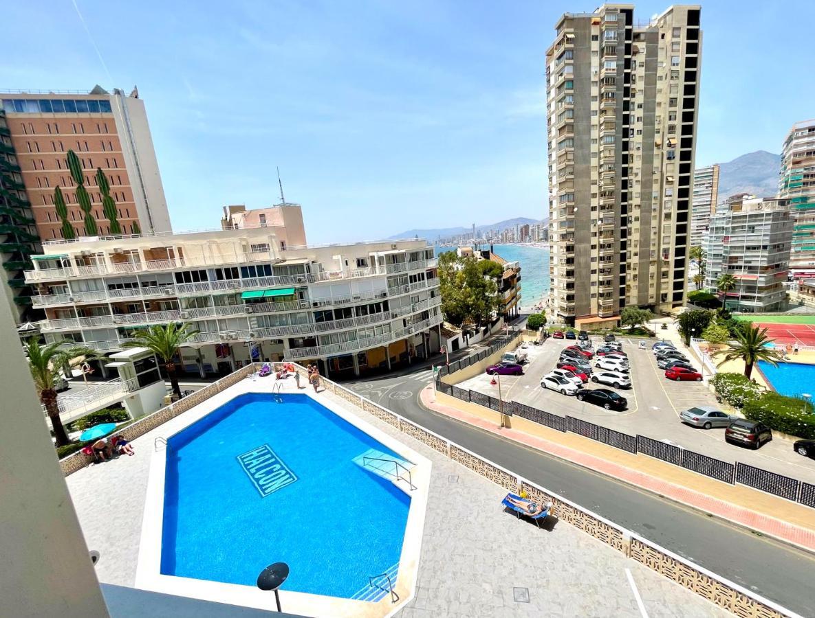 La Perla Benidorm Apartment Seaview & Pool Levante Beach Екстер'єр фото