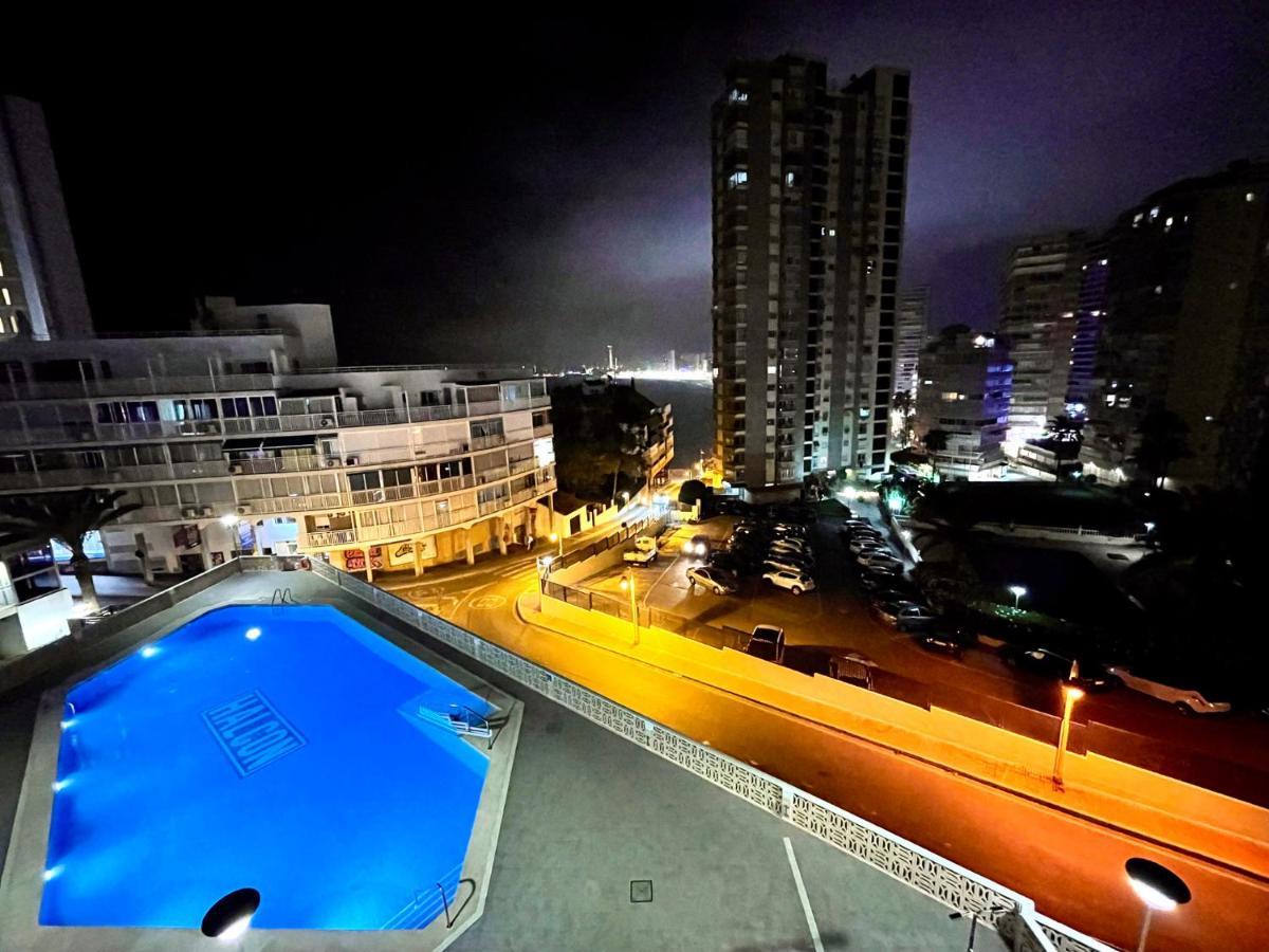 La Perla Benidorm Apartment Seaview & Pool Levante Beach Екстер'єр фото