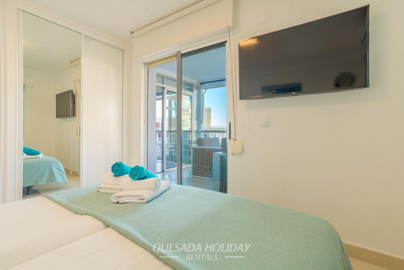 La Perla Benidorm Apartment Seaview & Pool Levante Beach Екстер'єр фото