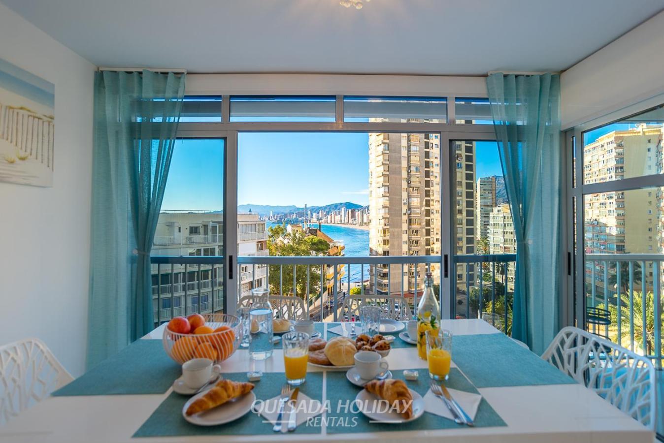La Perla Benidorm Apartment Seaview & Pool Levante Beach Екстер'єр фото