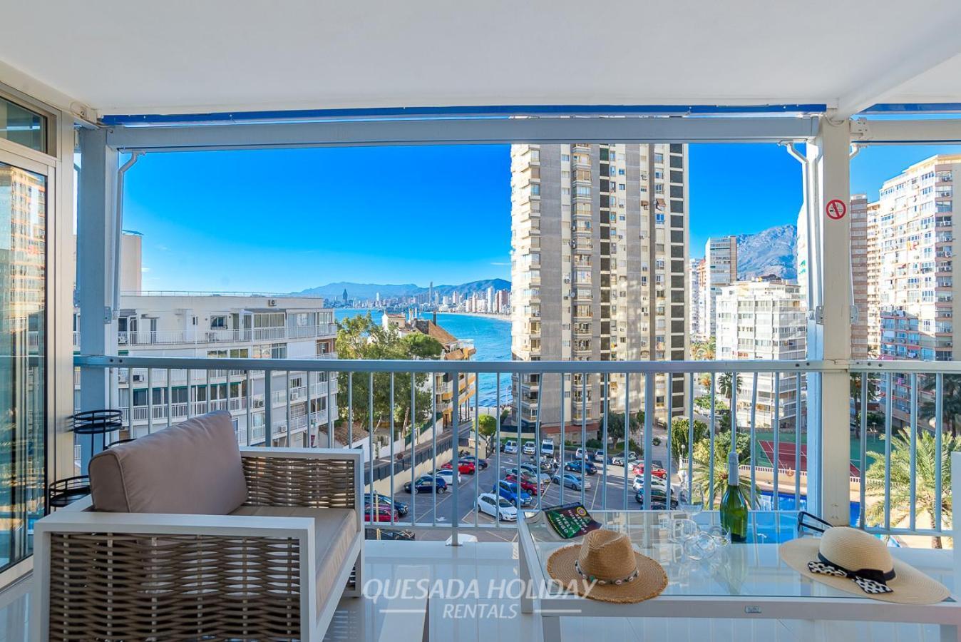 La Perla Benidorm Apartment Seaview & Pool Levante Beach Екстер'єр фото