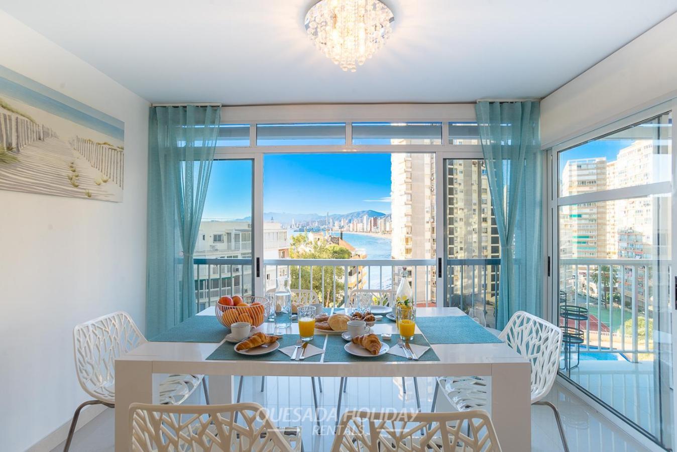 La Perla Benidorm Apartment Seaview & Pool Levante Beach Екстер'єр фото